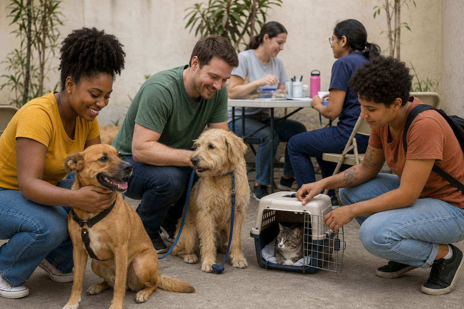 Adoção de Cães e Gatos em São Paulo: Mais de 300 Animais Procuram um Novo Lar