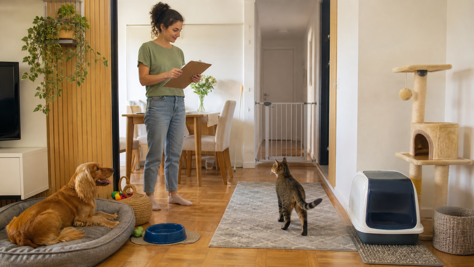 Como preparar a casa para receber um cão ou gato adotado