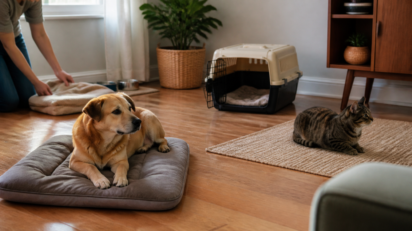 Primeiros 7 dias após a adoção de um cão ou gato